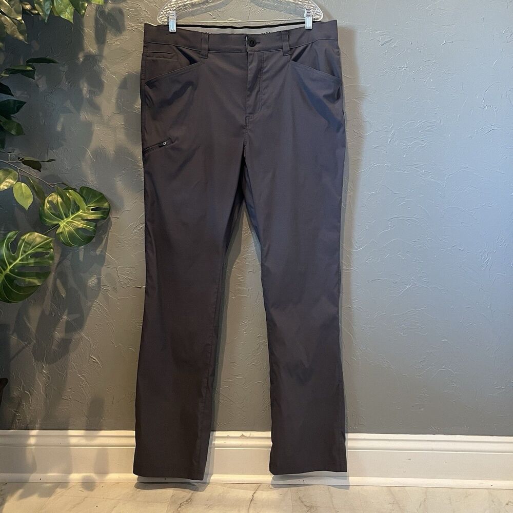 Orvis Tech Trek Pants Mens 38x34 Gray Hiking Golf Outdoor Gorpcore Utility